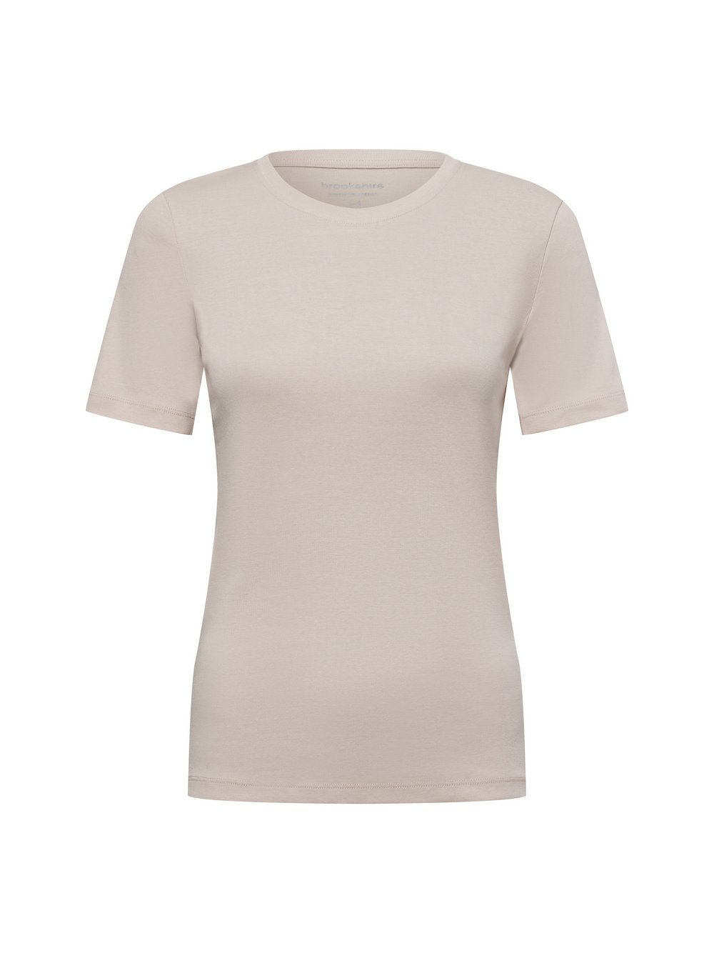 brookshire T-Shirt Damen Baumwolle beige, S