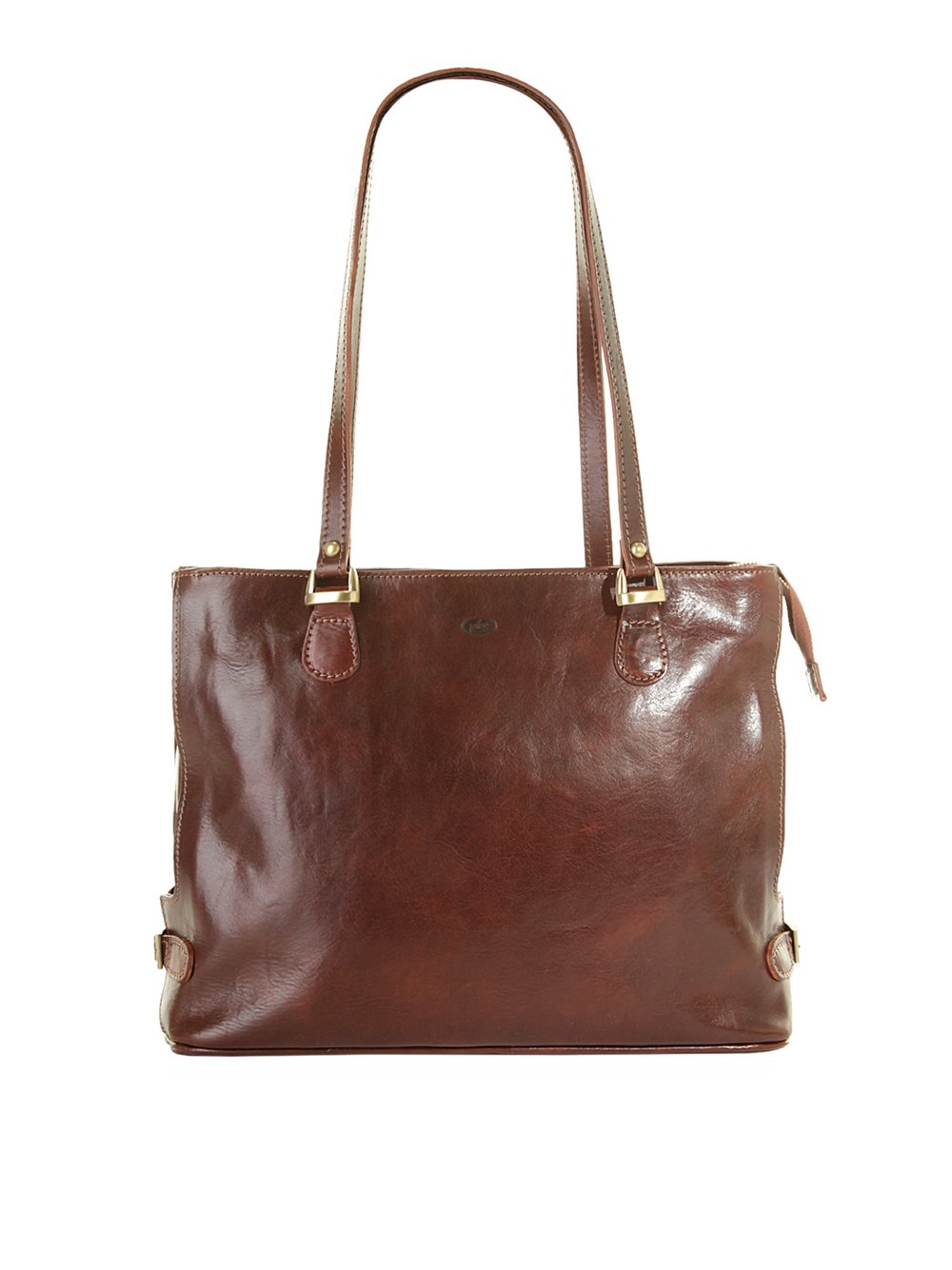 Thumbnail - piké Shopper Damen Leder braun, ONE SIZE