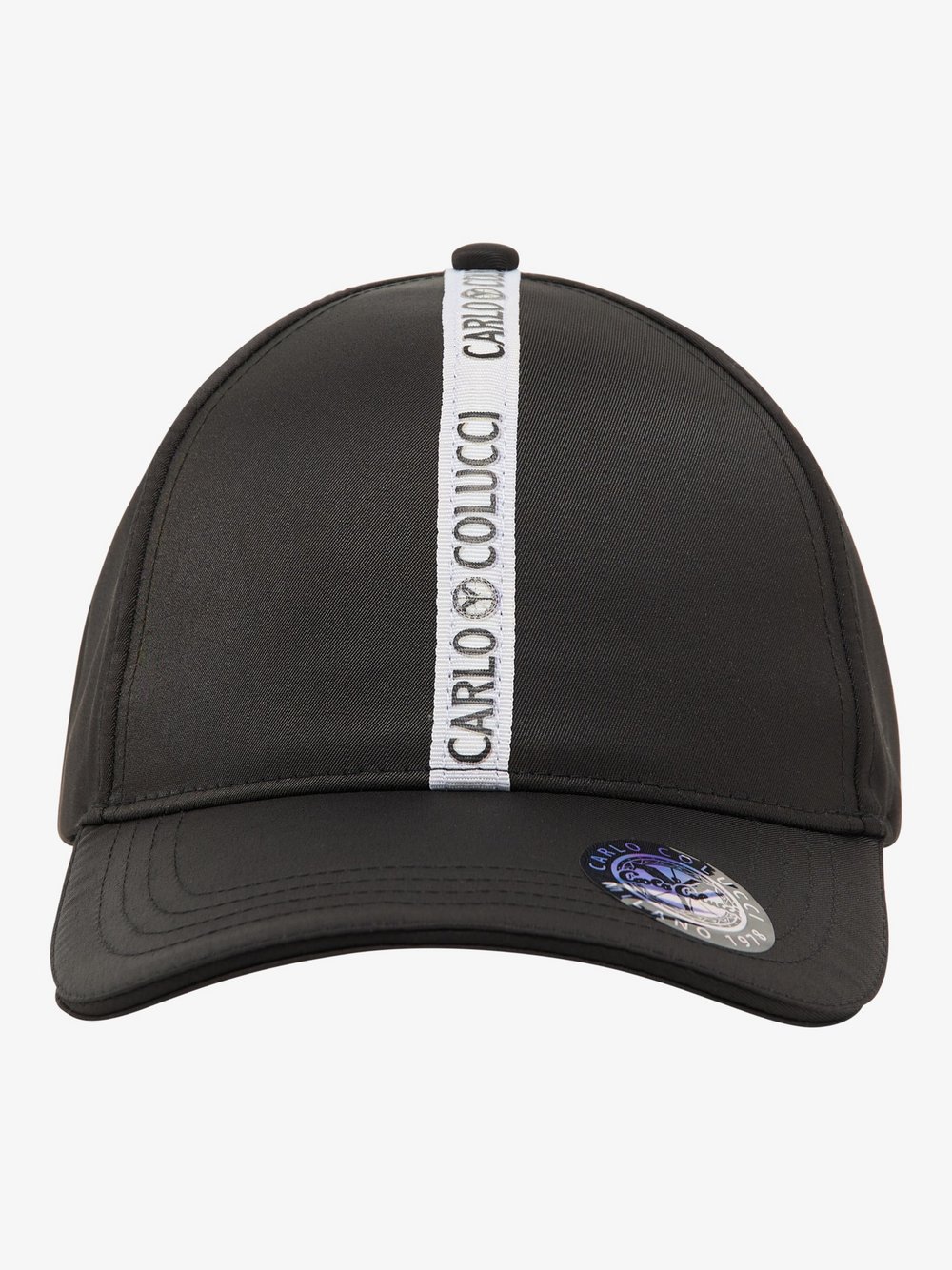 Carlo Colucci Cap  Damen Baumwolle schwarz, ONE SIZE