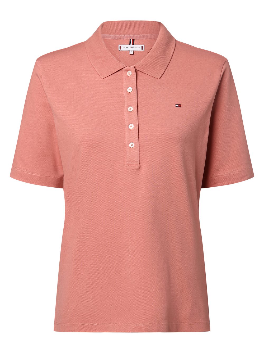 Tommy Hilfiger Poloshirt Damen Baumwolle rosa, M