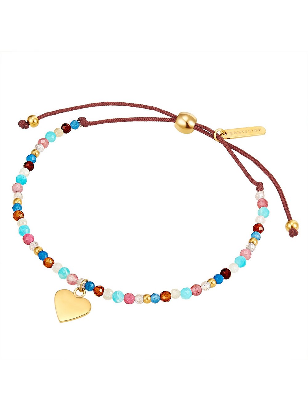 Eastside Armband Damen Textil braun, ONE SIZE