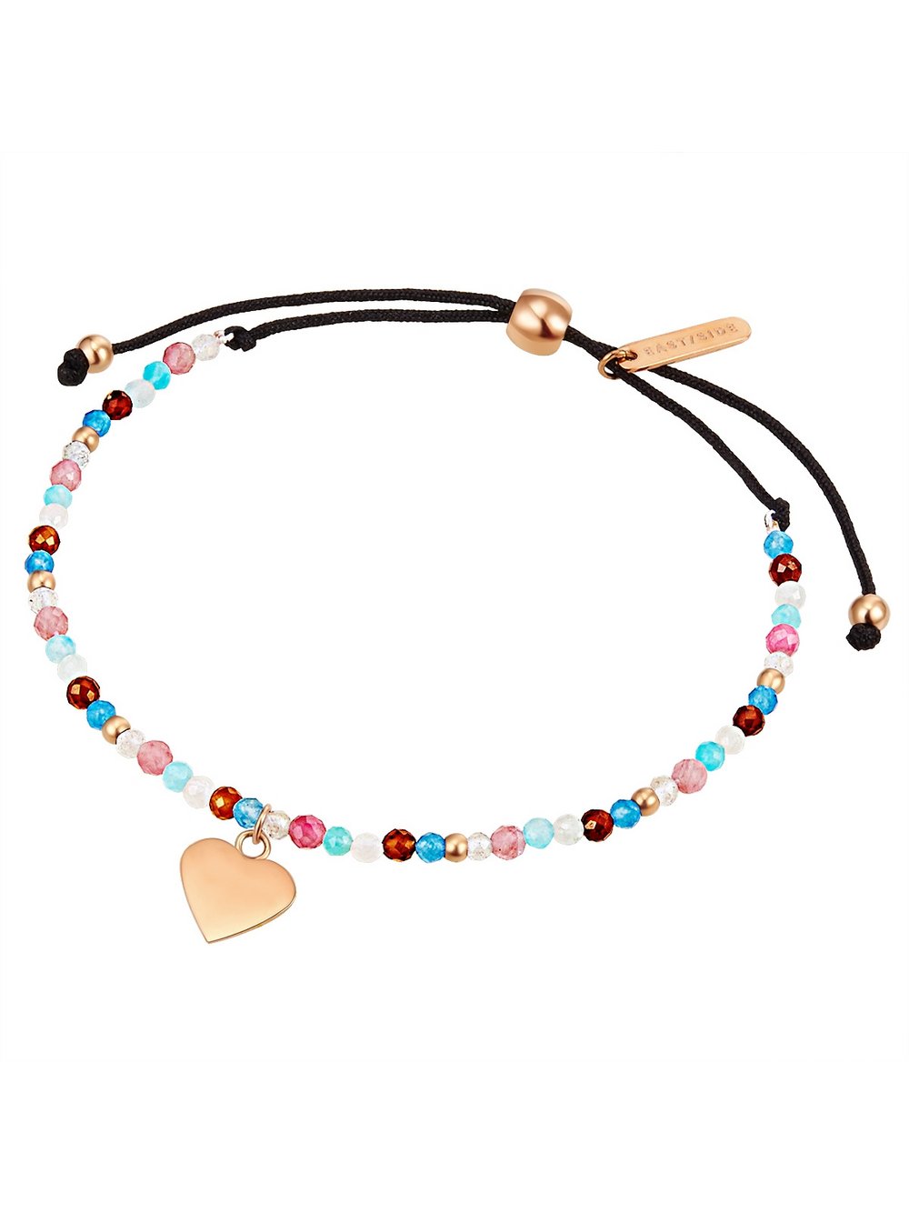 Eastside Armband Damen Textil schwarz, ONE SIZE