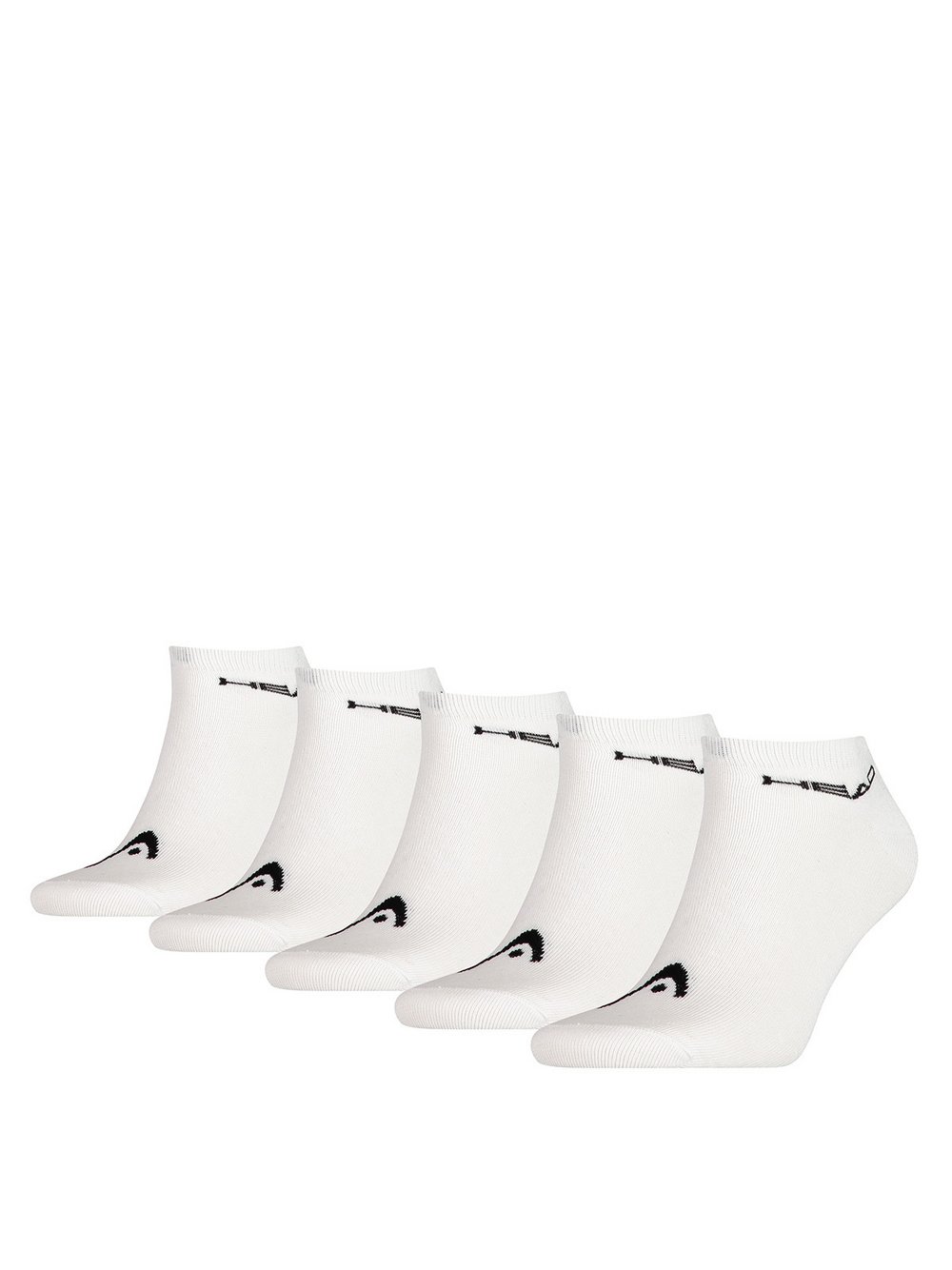 Head Socken 5er Pack Damen Baumwolle weiß, 35-38