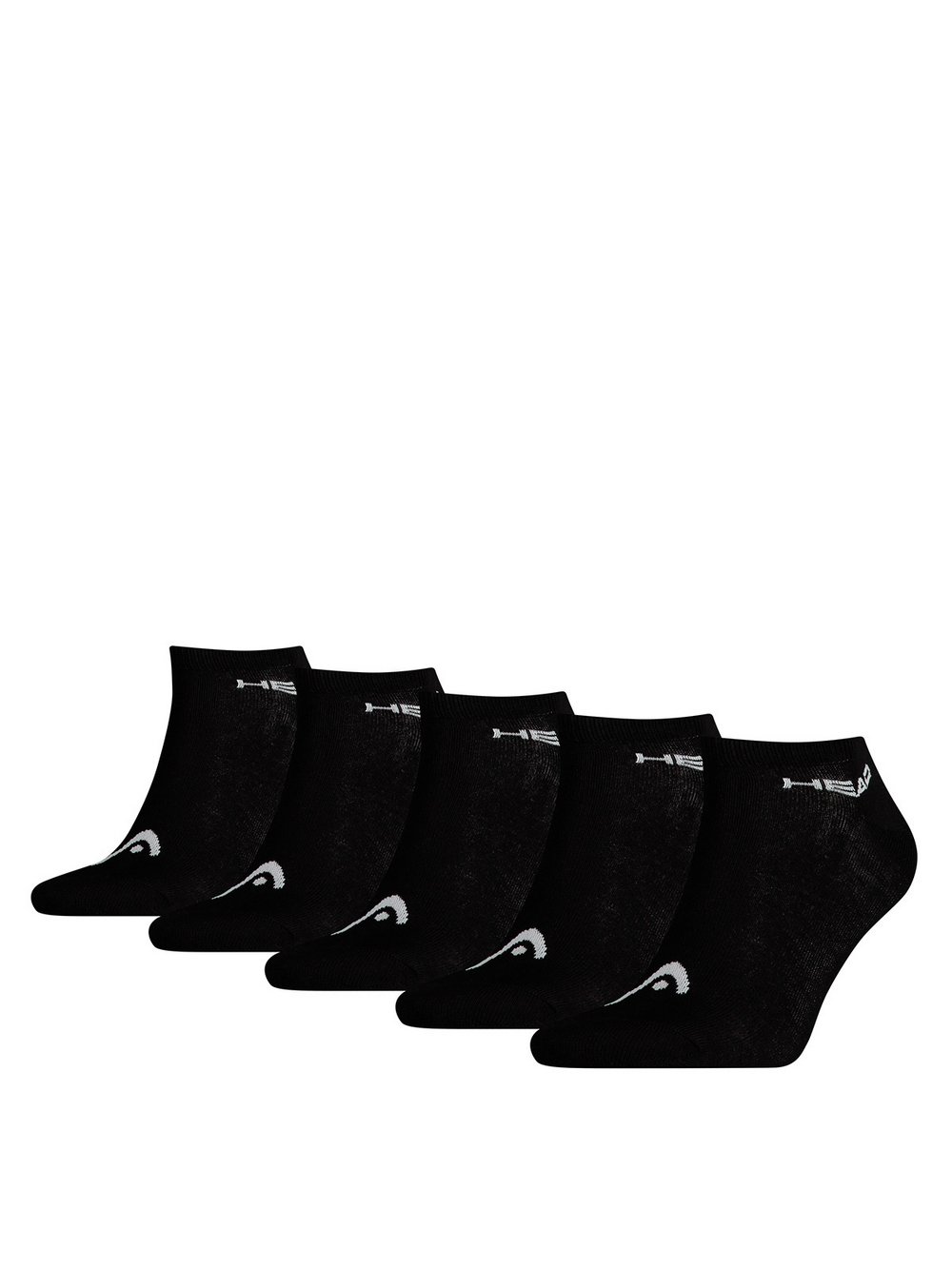 Head Socken 5er Pack Damen Baumwolle schwarz, 35-38