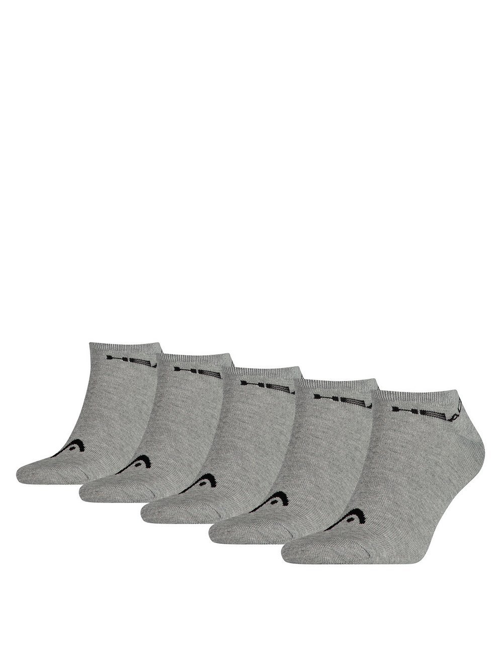 Head Socken 5er Pack Damen Baumwolle grau, 39-42