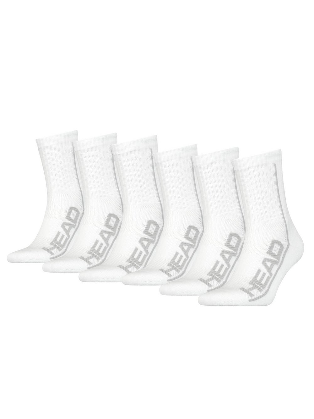 Head Socken 6er Pack Damen weiß, 35-38