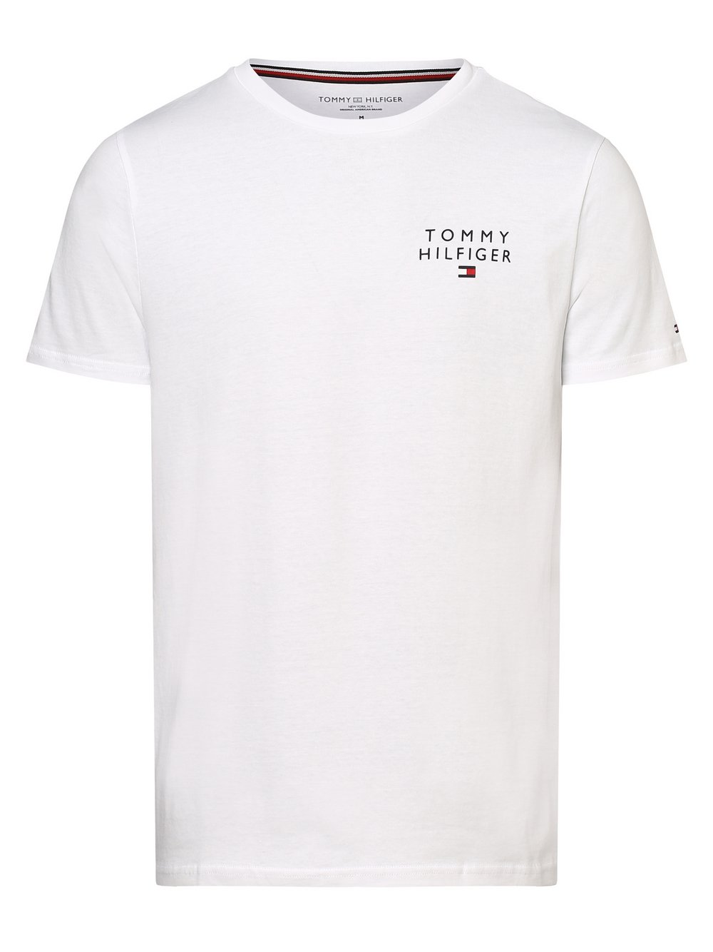 Tommy Hilfiger - Męska koszulka od piżamy, biały
