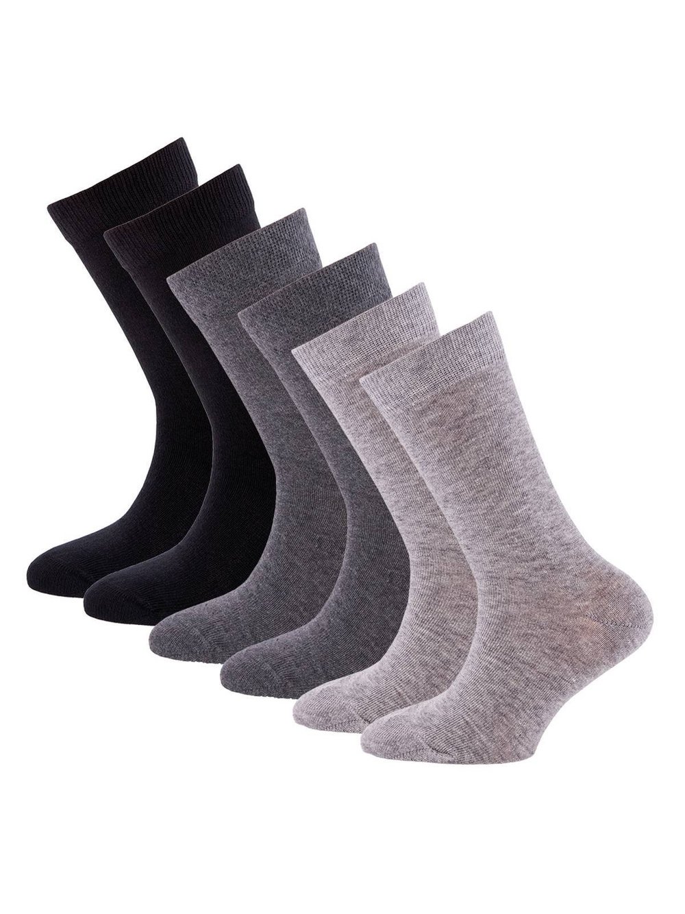 Ewers Socken 6er Pack Kinder Baumwolle mehrfarbig, 23-26