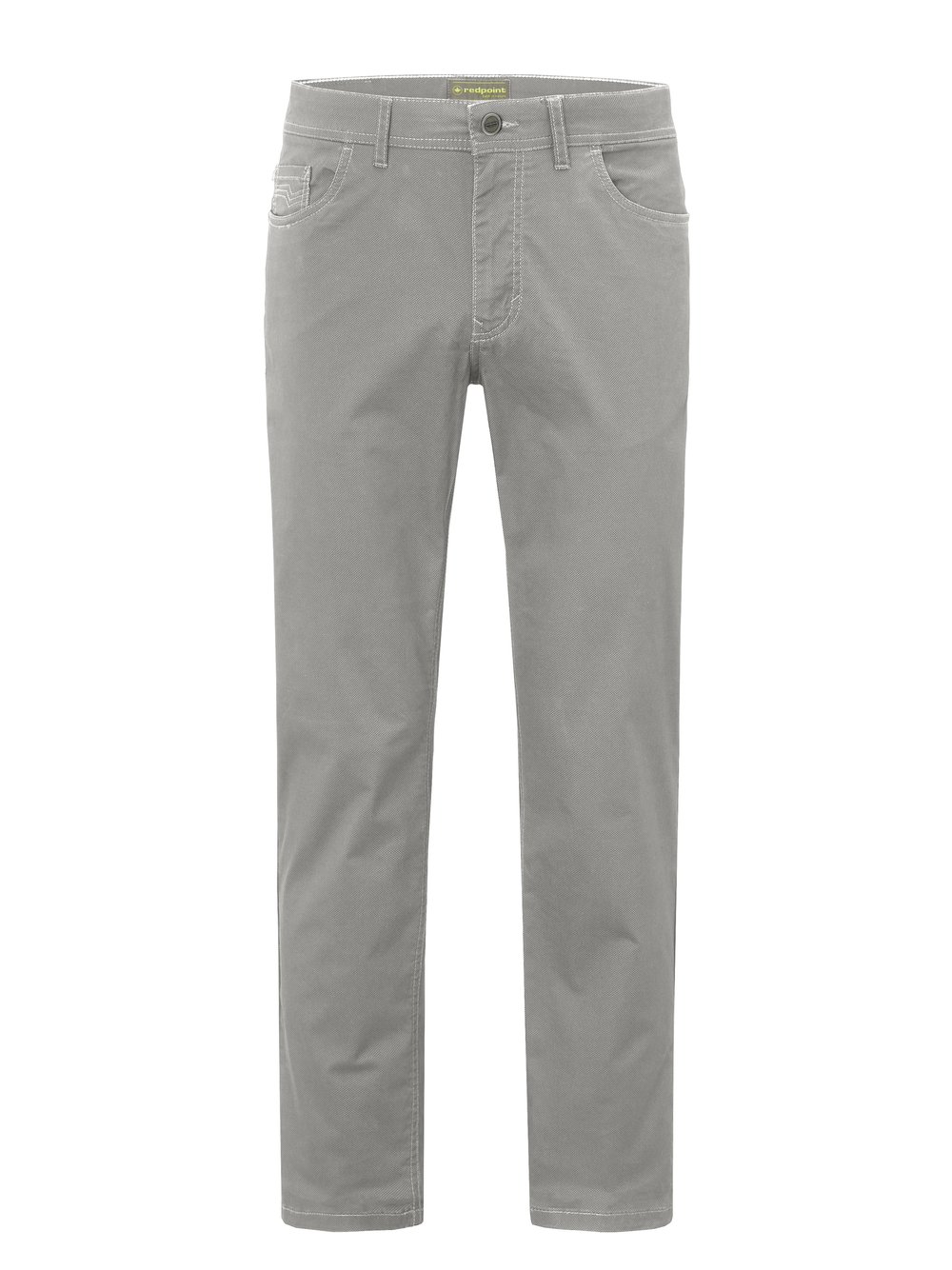 Redpoint 5-Pocket Hose Herren Baumwolle grau, 33-32