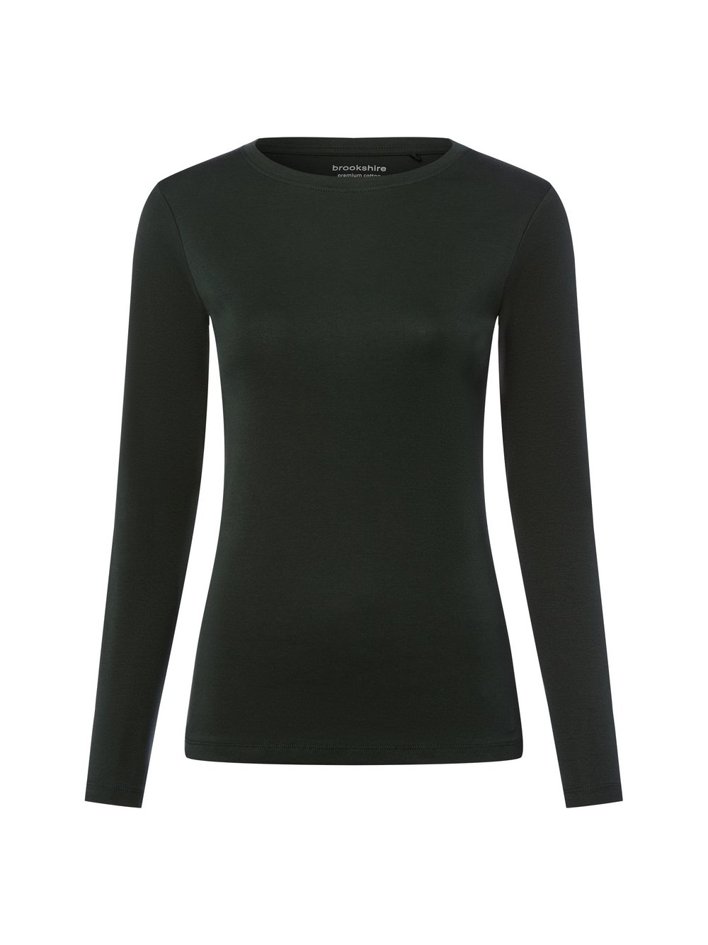 brookshire Langarmshirt Damen Baumwolle grün, XL