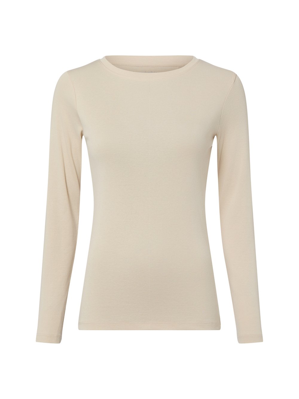 brookshire Langarmshirt Damen Baumwolle beige, L