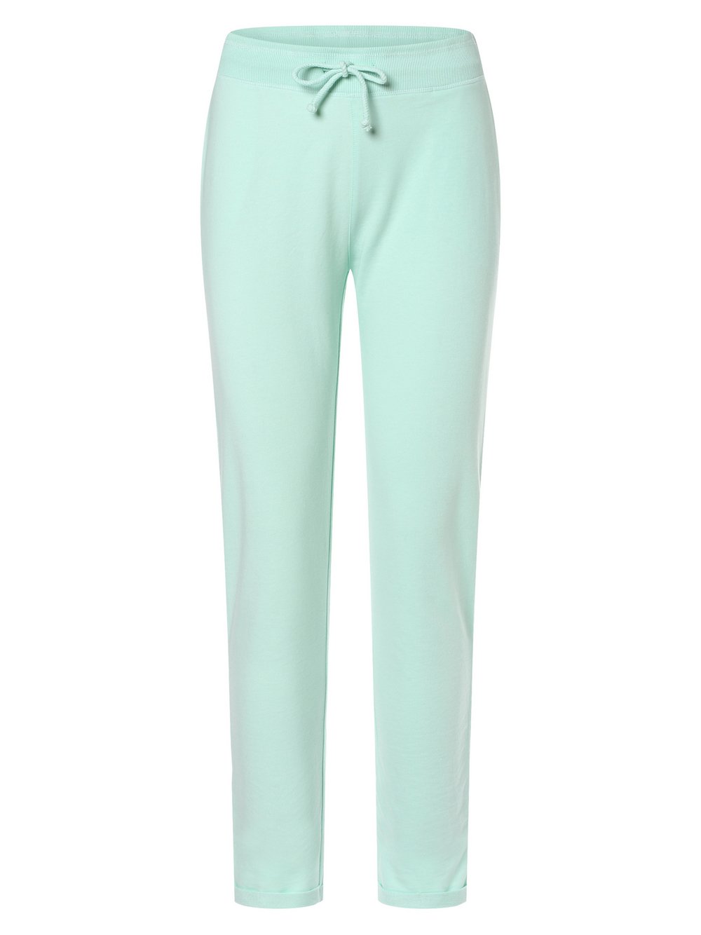 Marie Lund - Damskie spodnie dresowe, niebieski|zielony