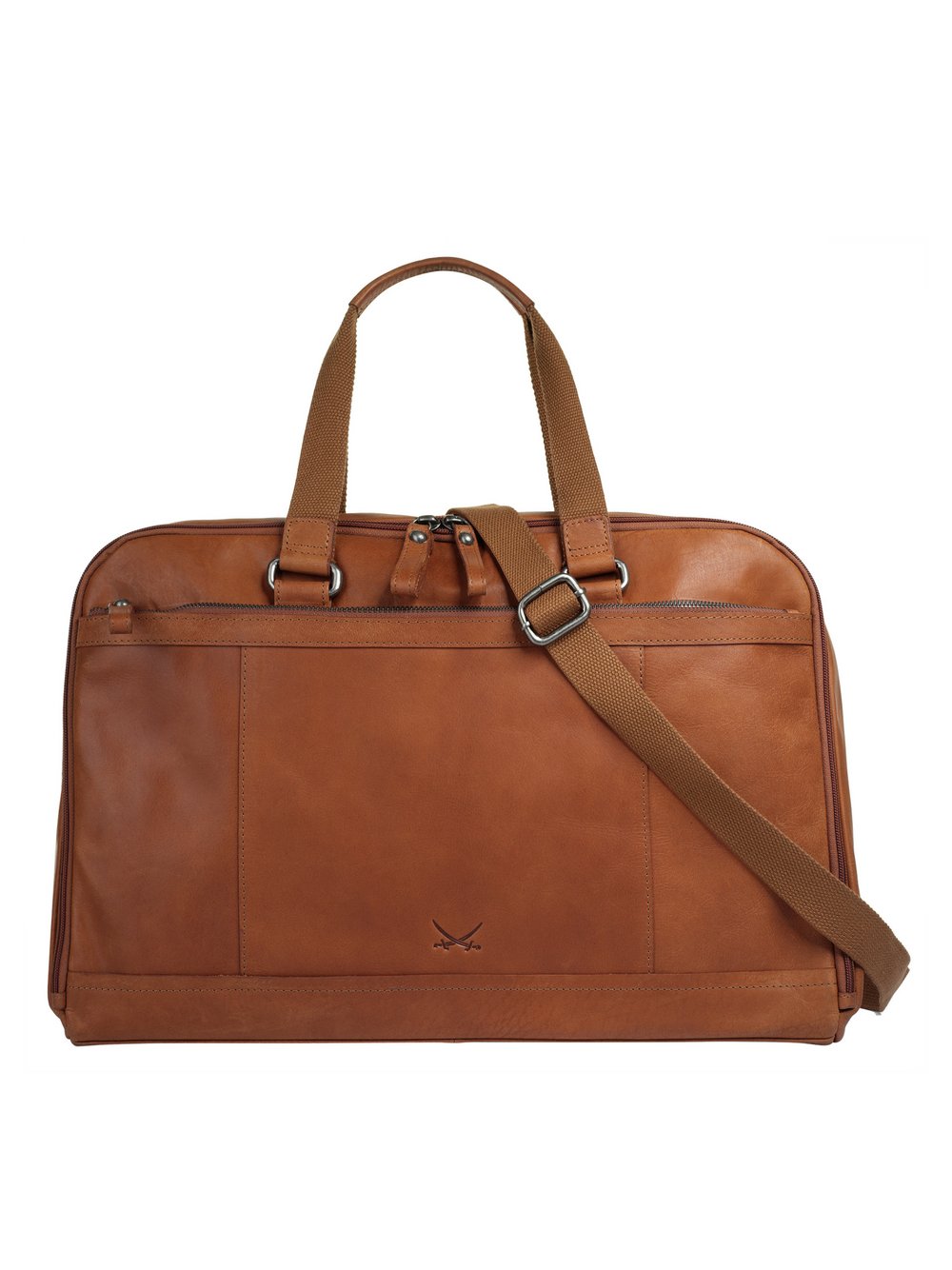 Thumbnail - Sansibar Reisetasche Damen Leder braun, ONE SIZE