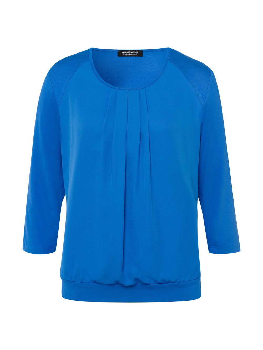 Frank Walder Blusenshirt Damen Viskose blau, 42