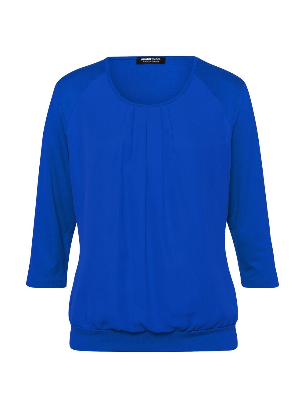 Frank Walder Blusenshirt Damen Viskose blau, 38