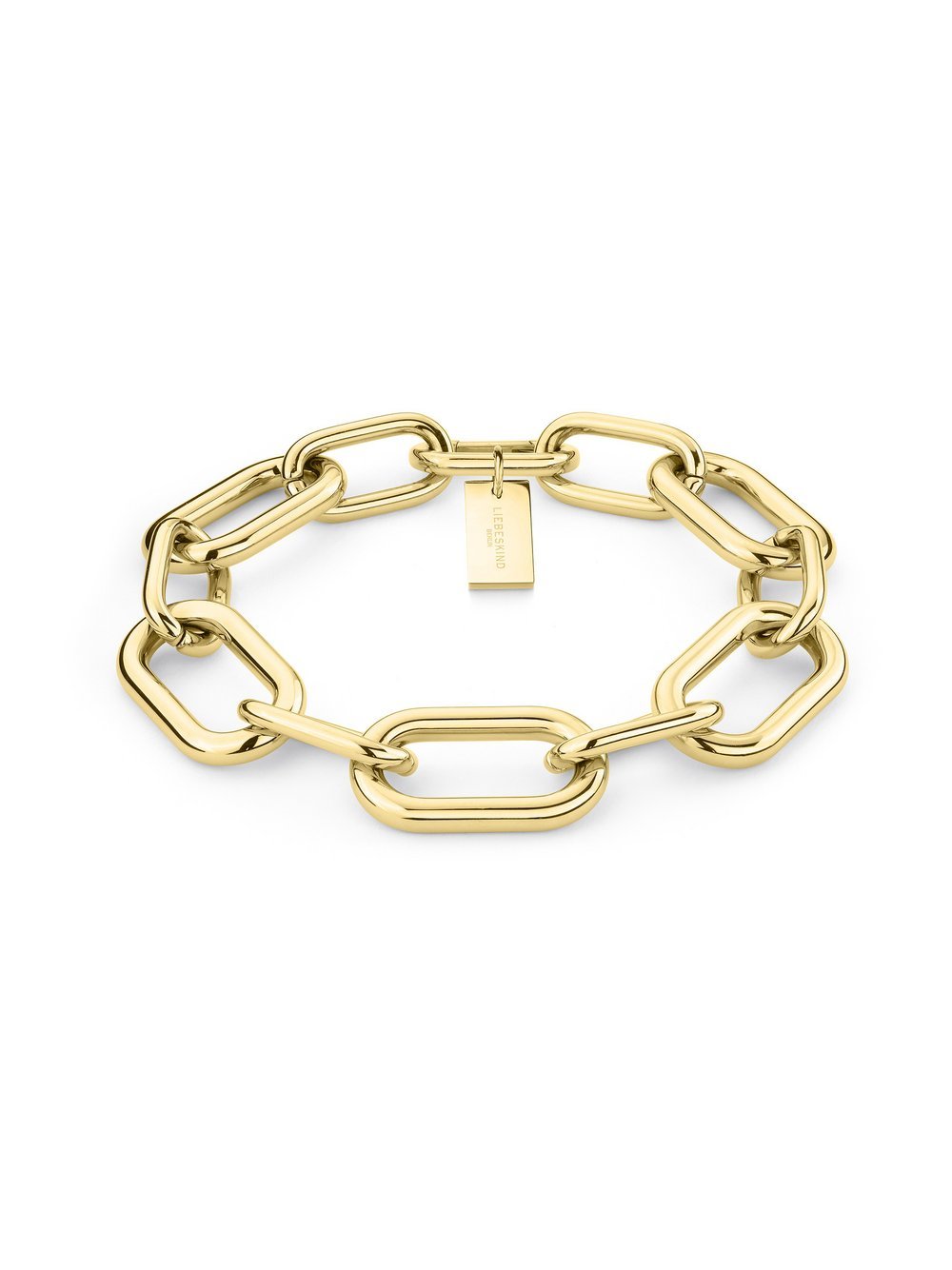 Liebeskind Berlin Armband Damen Edelstahl gold, ONE SIZE