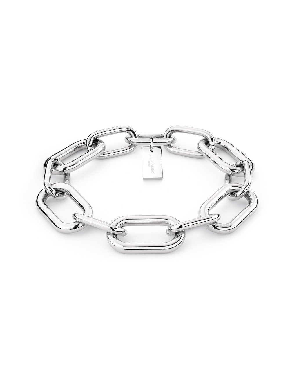 Liebeskind Berlin Armband Damen Edelstahl silber, ONE SIZE