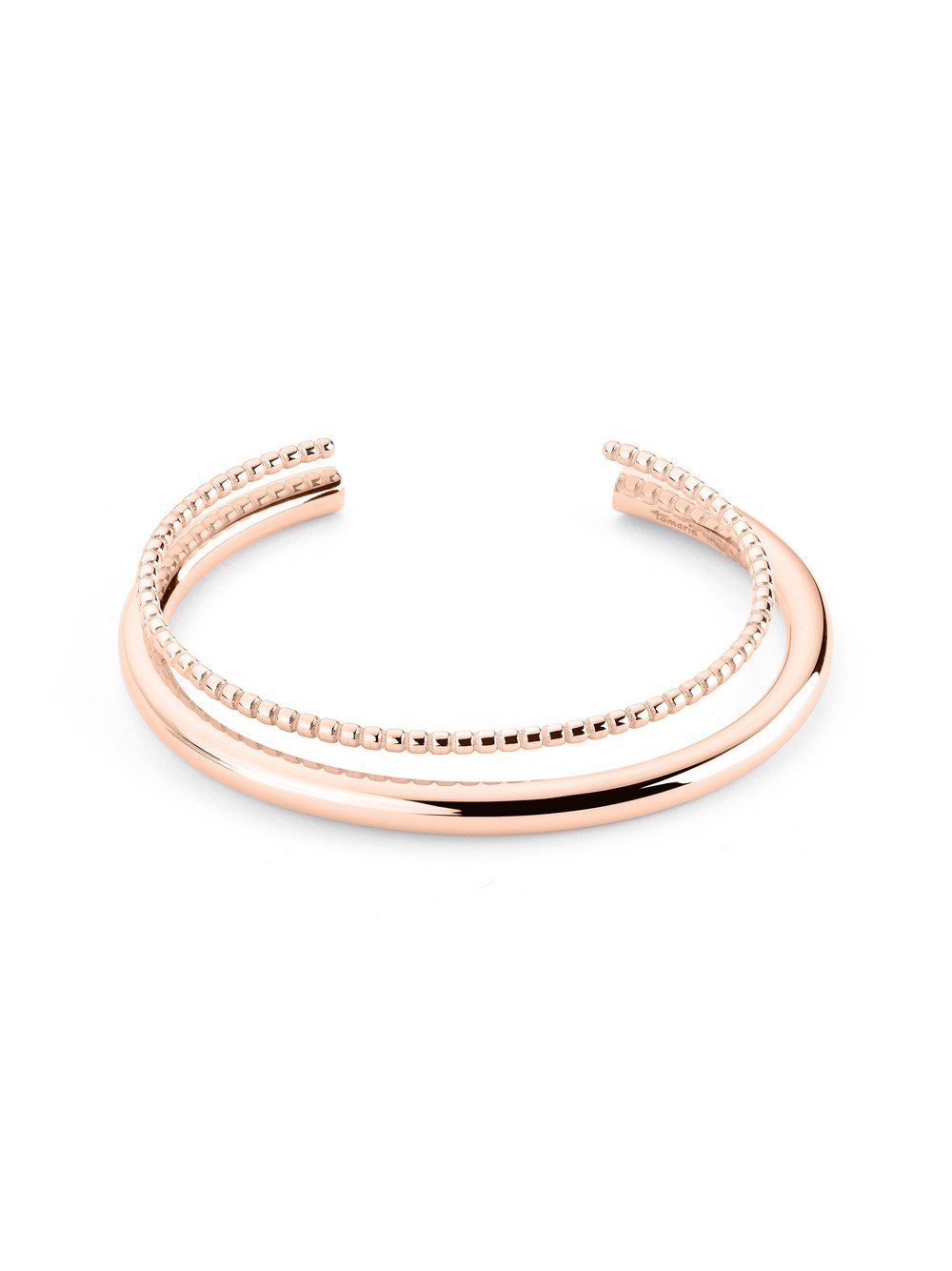 Tamaris Armband Damen Edelstahl roségold, ONE SIZE