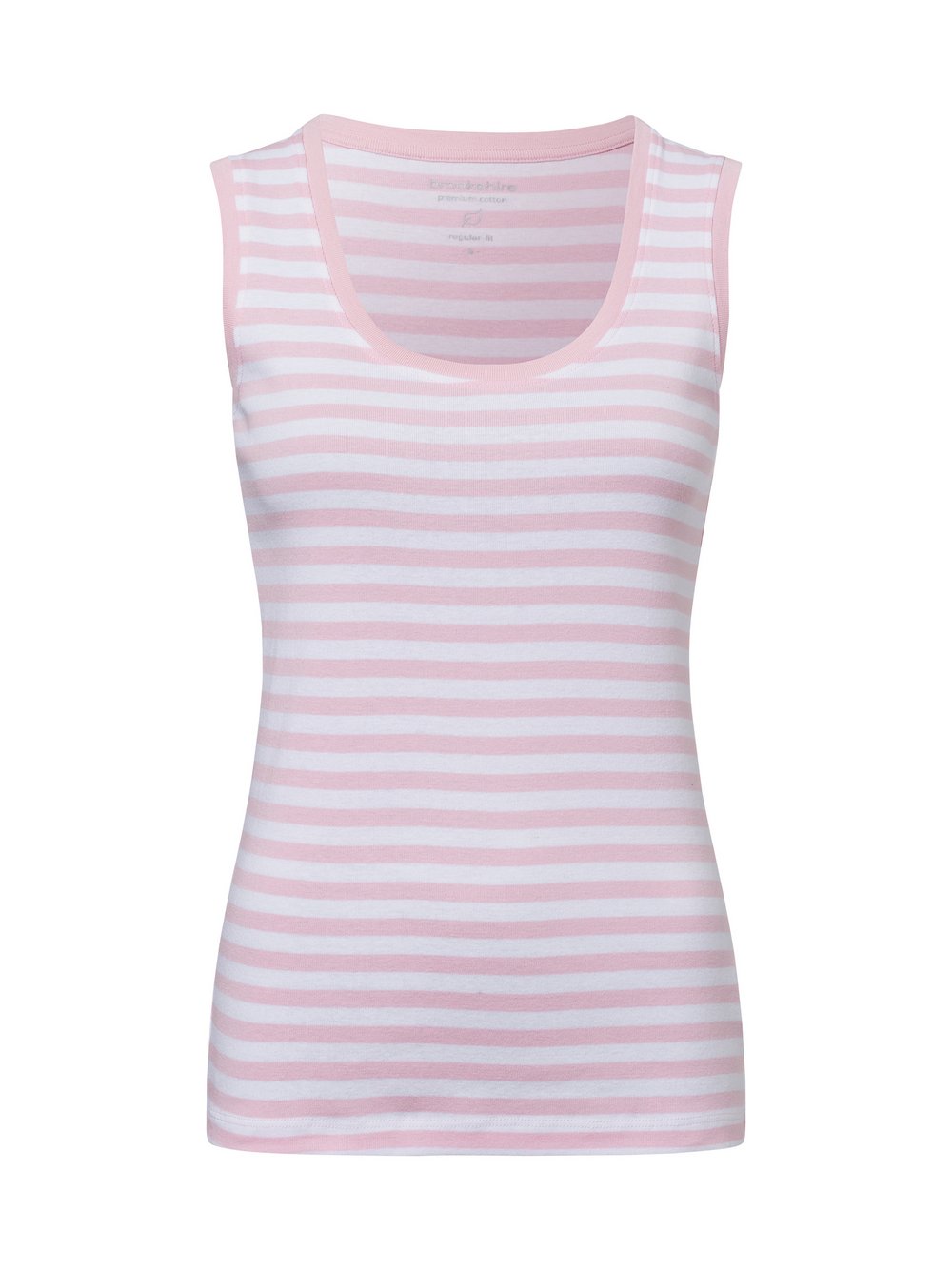 brookshire Top Damen Baumwolle mehrfarbig gestreift, L