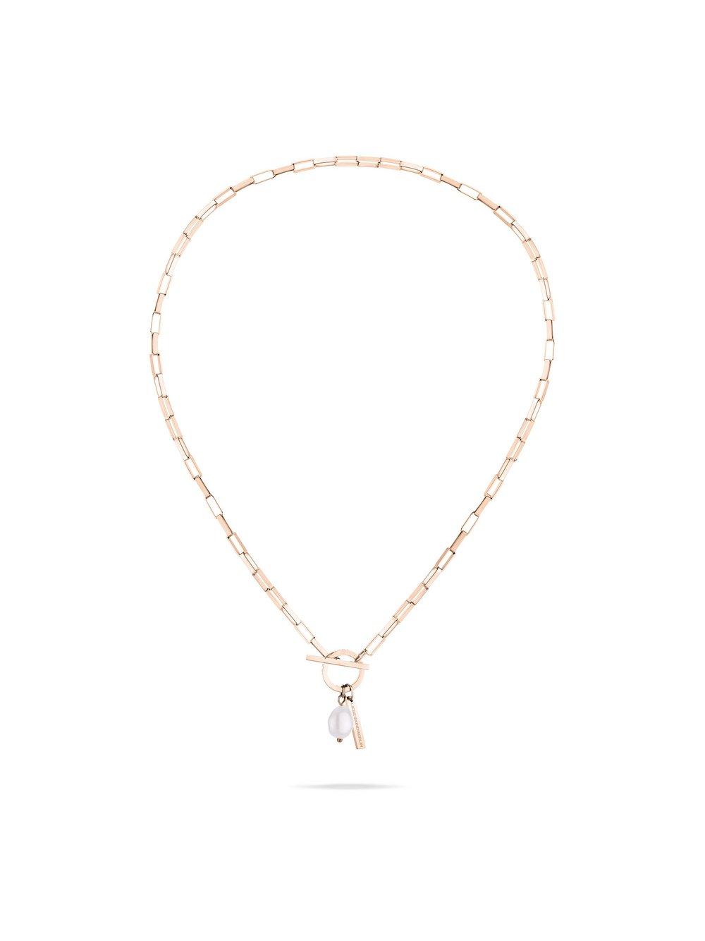 Liebeskind Berlin Halskette Damen Edelstahl roségold, ONE SIZE