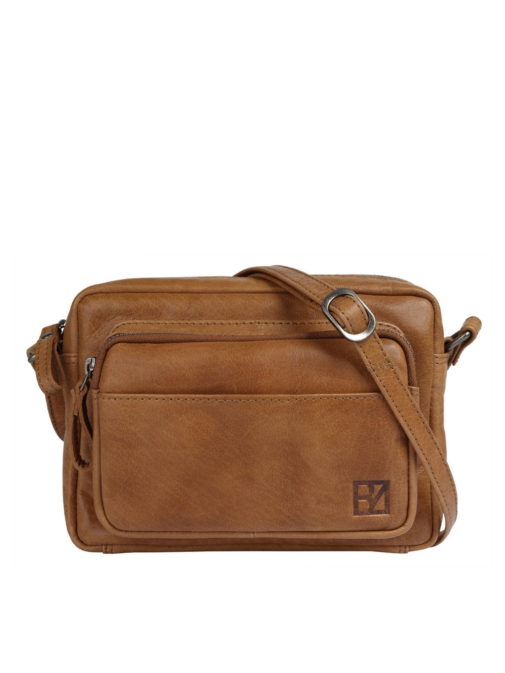 Thumbnail - Bodenschatz Umhängetasche Damen Leder braun, ONE SIZE