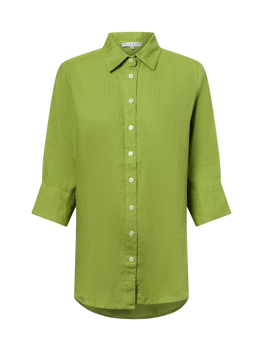 Marie Lund Leinenbluse Damen grün, 44