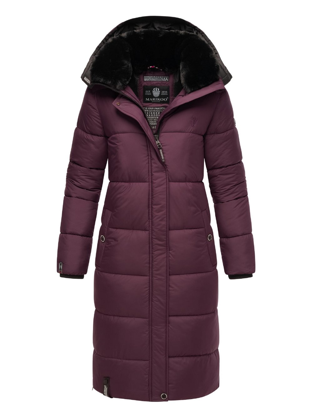 Marikoo Steppmantel Damen lila, L