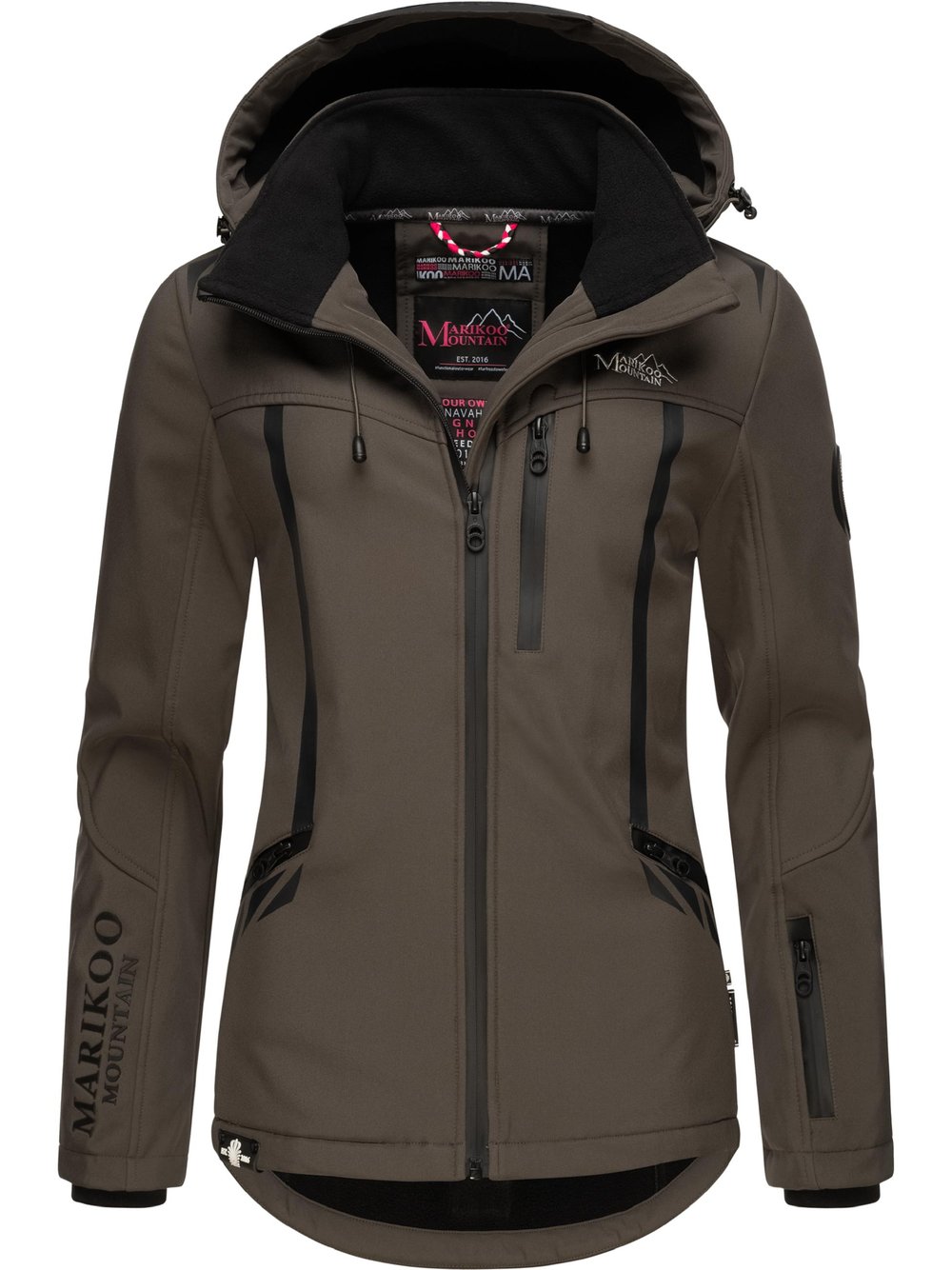 Marikoo Übergangsjacke Damen grau, S