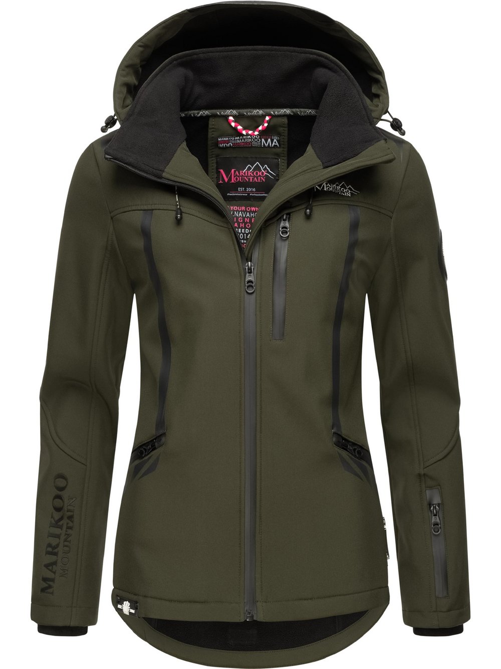 Marikoo Übergangsjacke Damen grün, XS