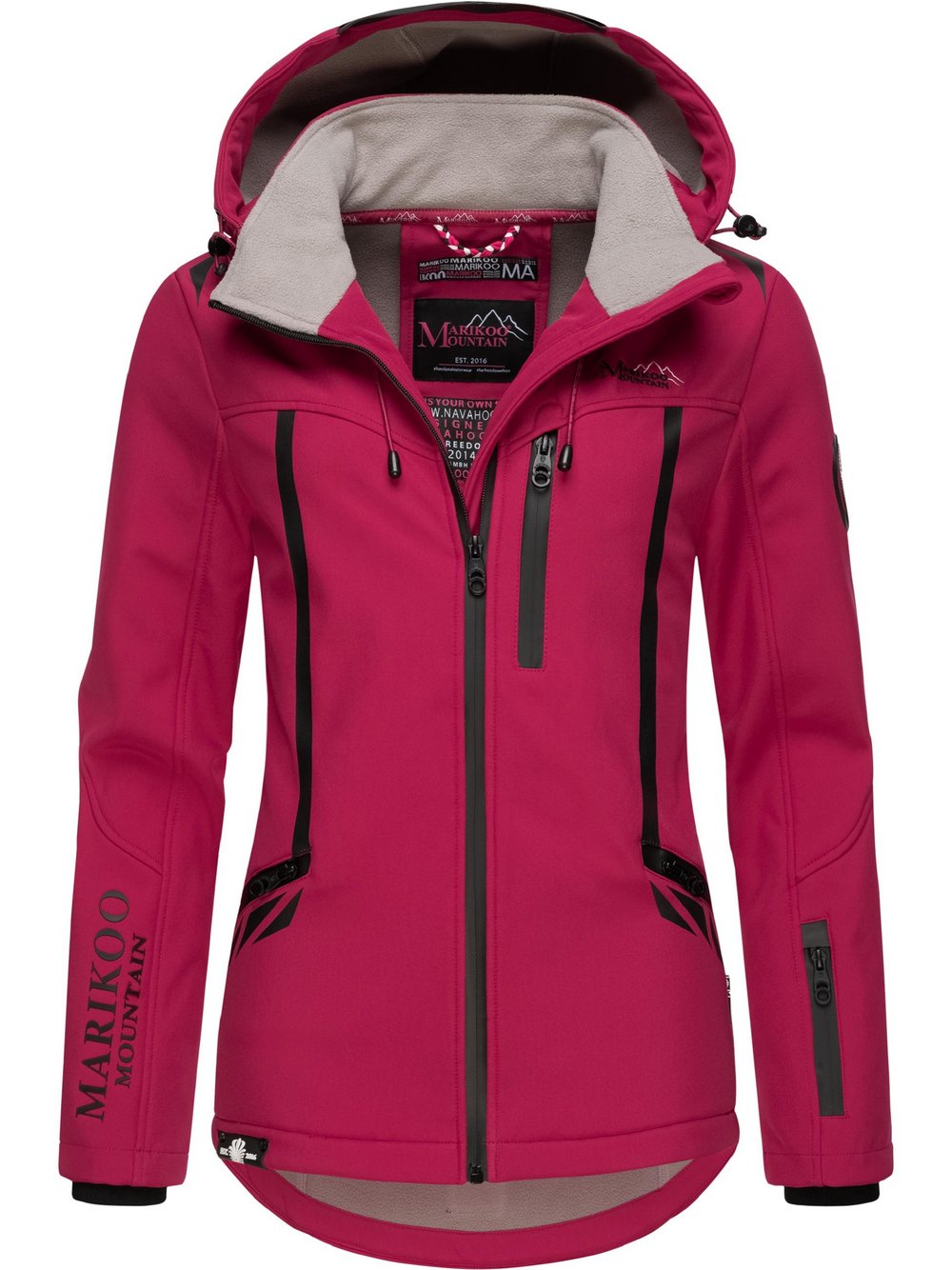 Thumbnail - Marikoo Übergangsjacke Damen rosa, L