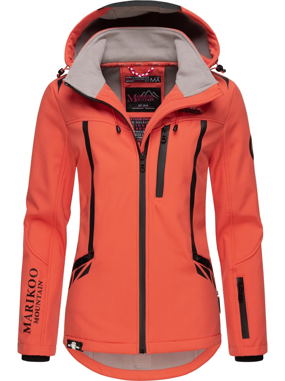 Marikoo Übergangsjacke Damen orange, S