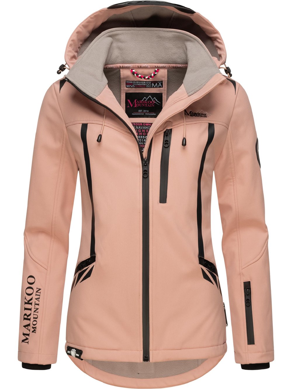 Marikoo Übergangsjacke Damen rosa, M