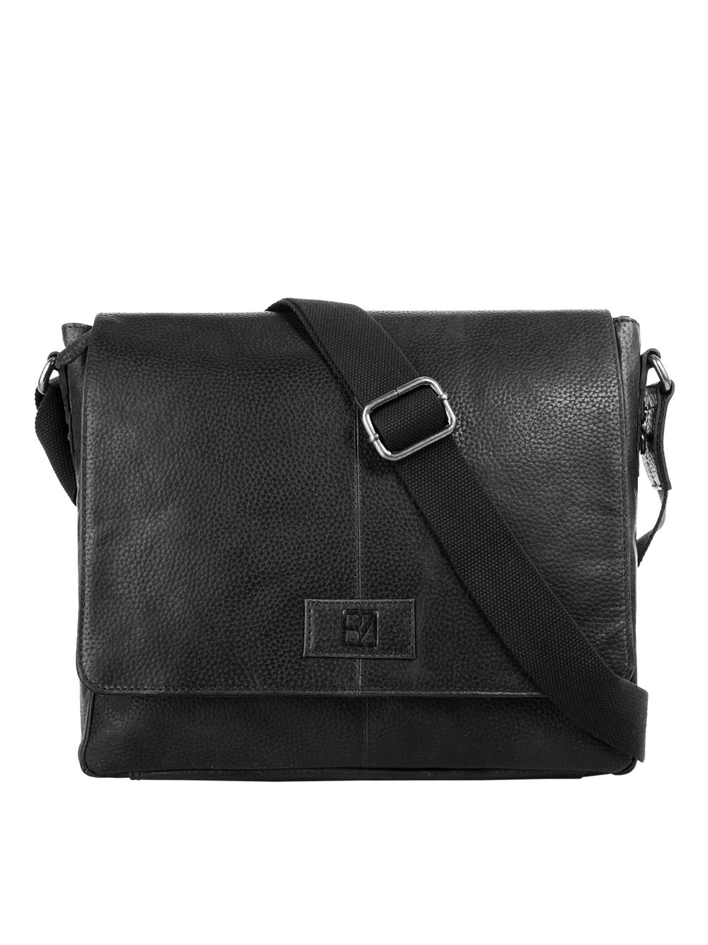 Bodenschatz Messenger Damen Leder schwarz, ONE SIZE