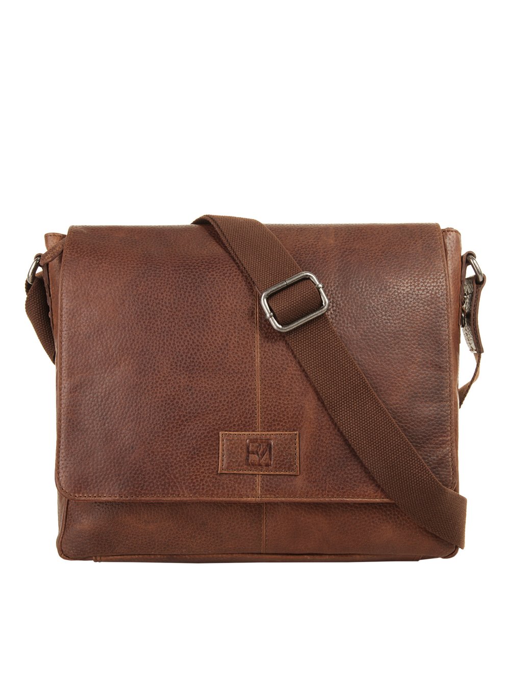 Thumbnail - Bodenschatz Messenger Damen Leder braun, ONE SIZE