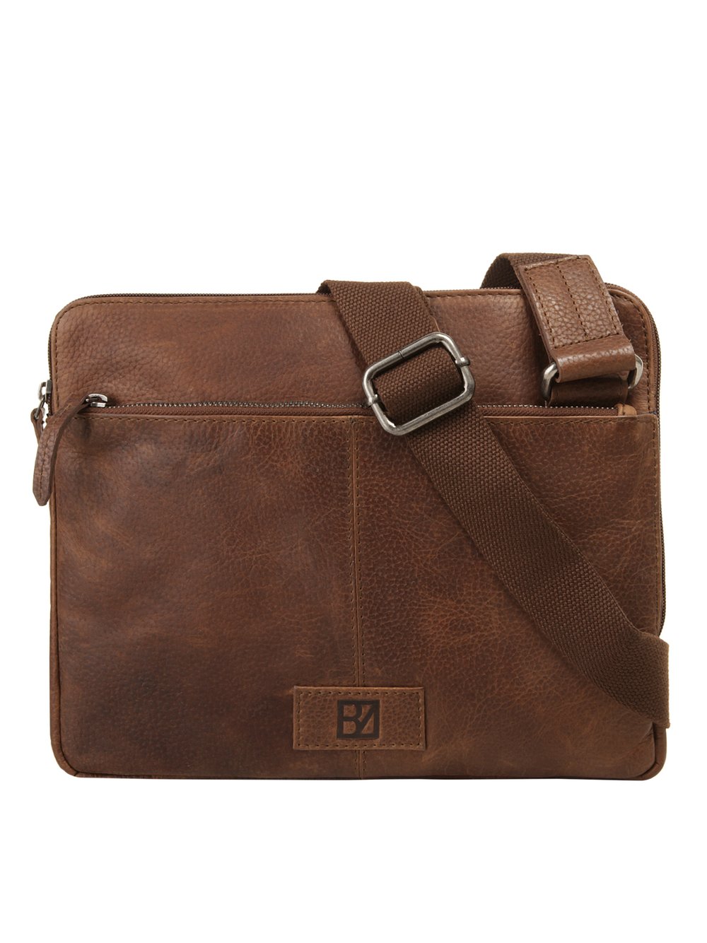 Thumbnail - Bodenschatz Umhängetasche Damen Leder beige, ONE SIZE