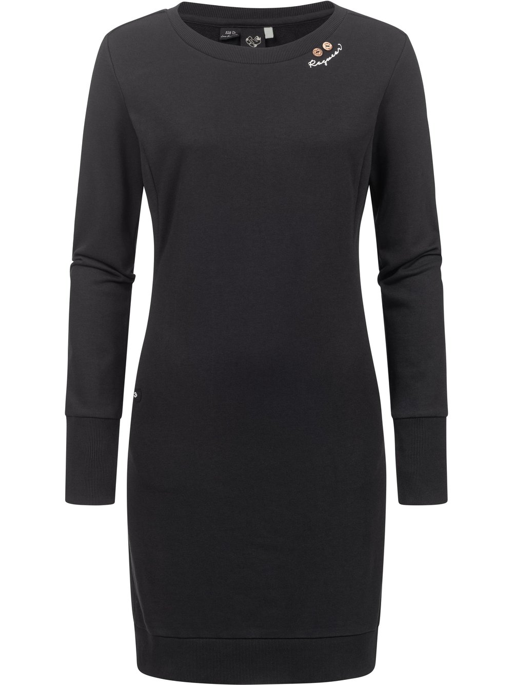 Ragwear Sweatkleid Damen Baumwolle schwarz, M