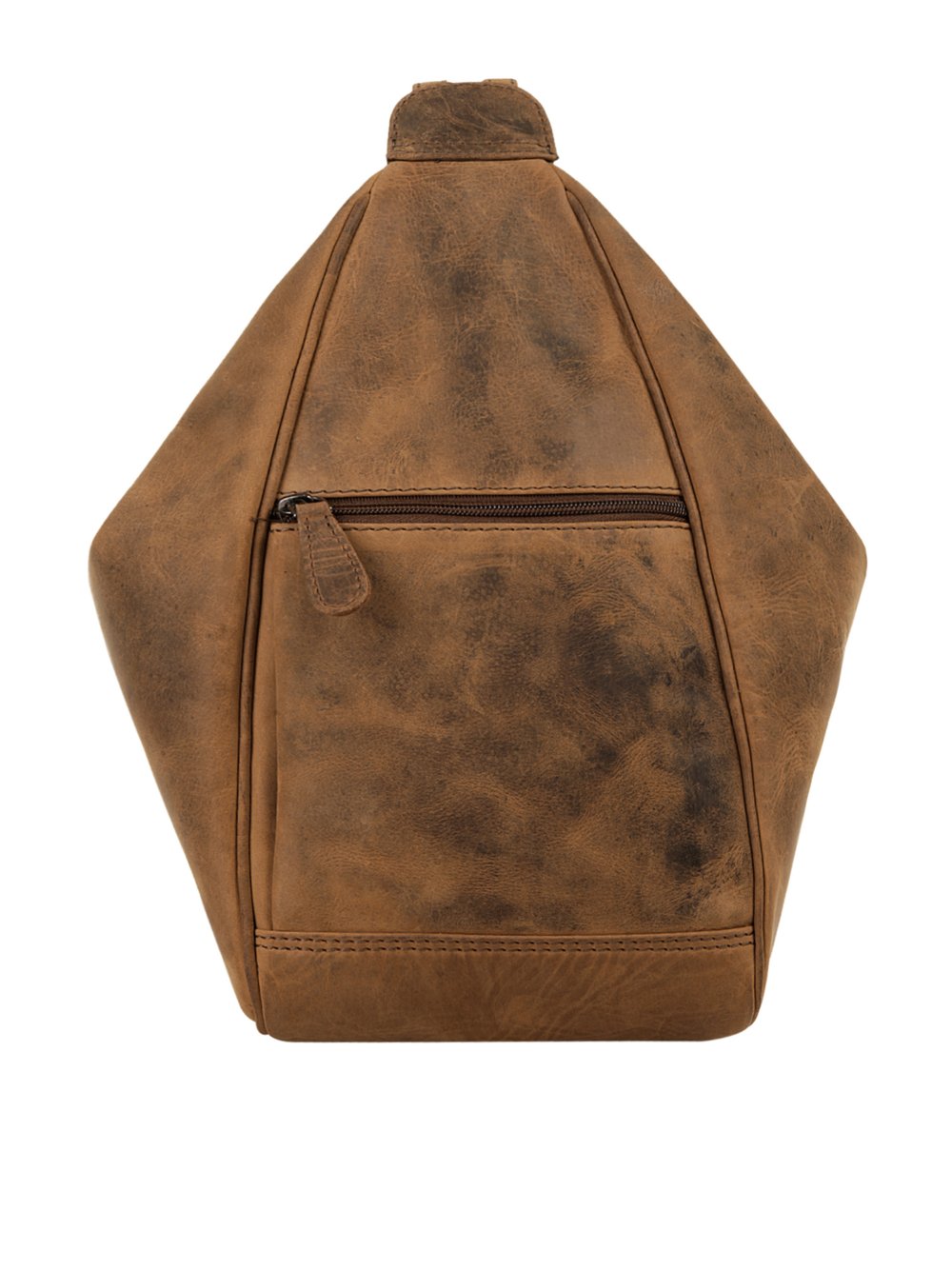 Thumbnail - BAGAN Rucksack Damen Leder braun, ONE SIZE
