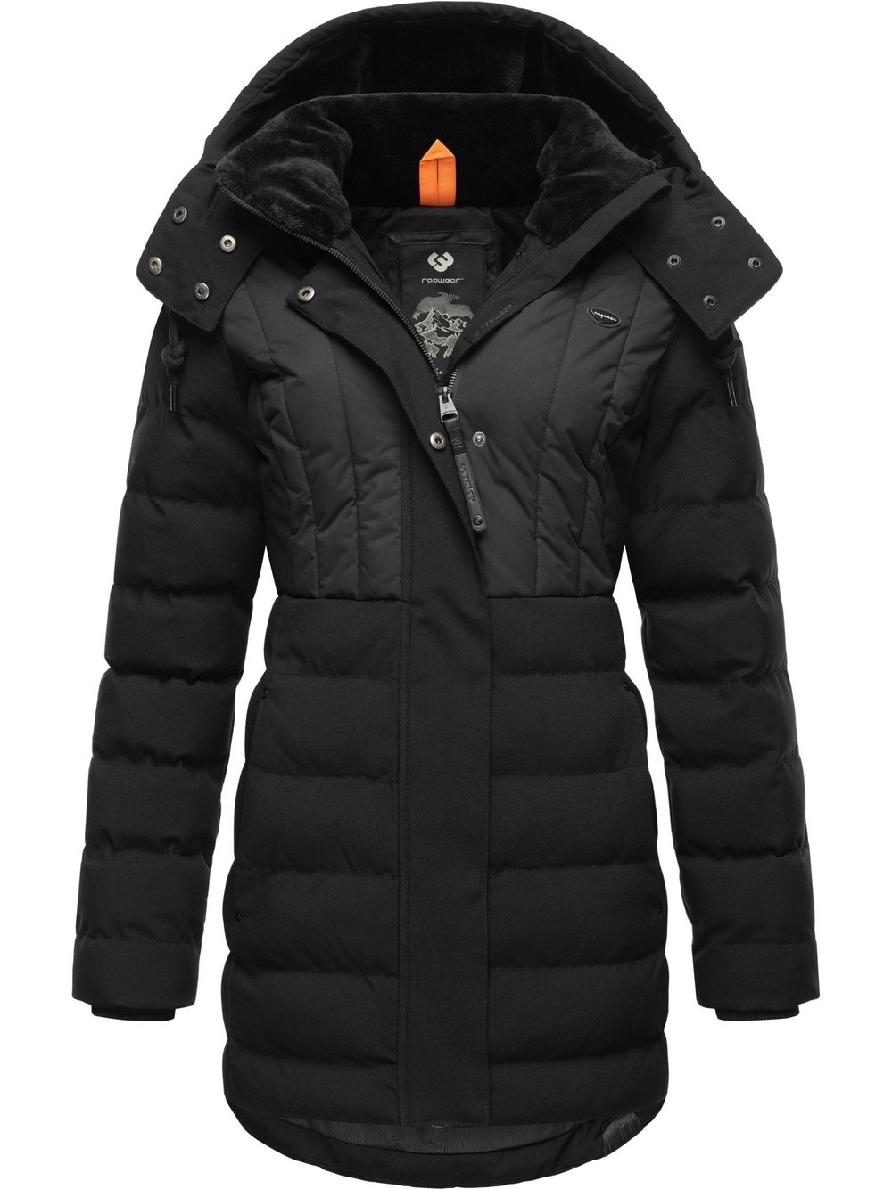 Ragwear Winterjacke Damen schwarz, 50