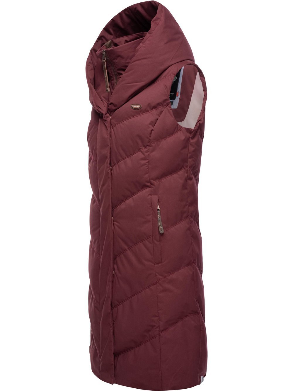 Ragwear Steppweste Damen rot, M