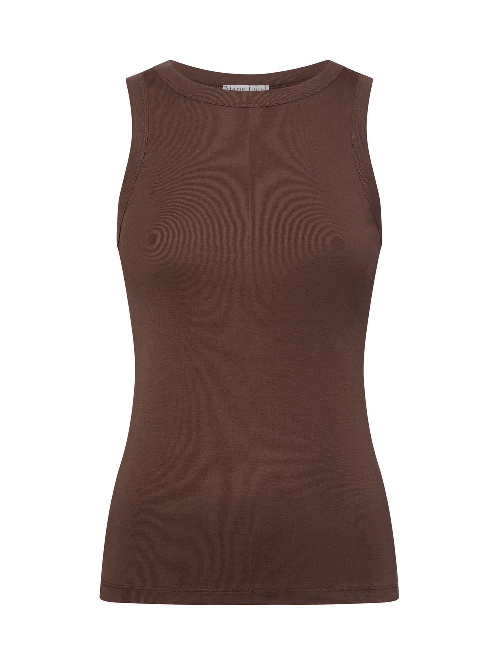 Marie Lund Top Damen Baumwolle braun, XS
