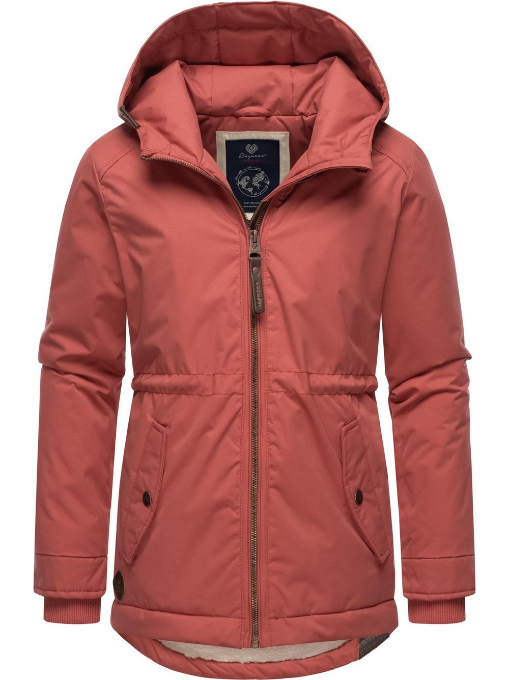 Ragwear Winterjacke Mädchen rosa, 170