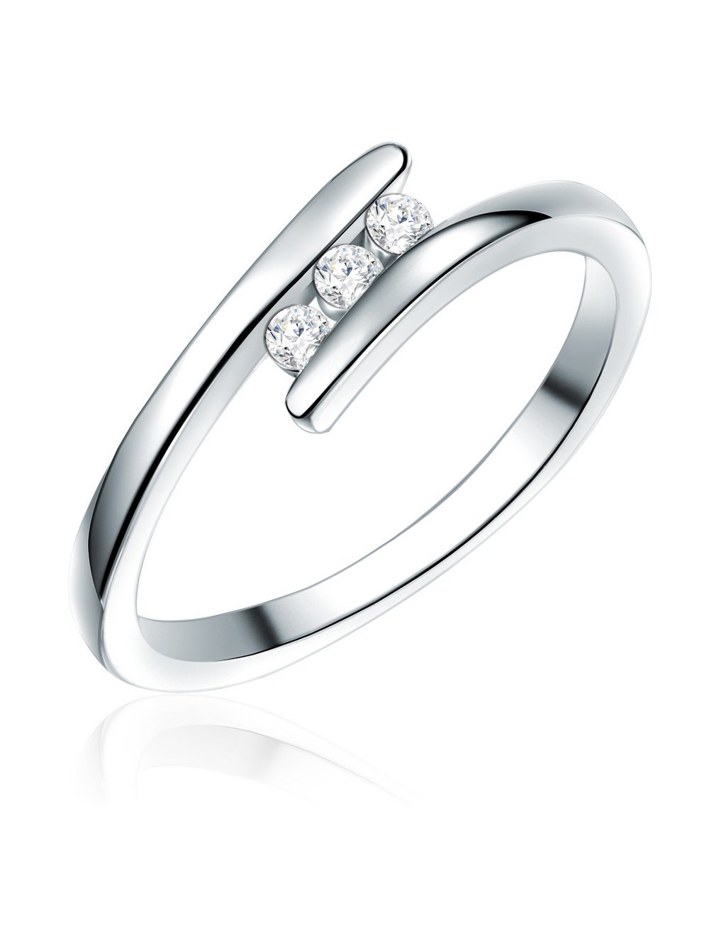 Rafaela Donata Ring Damen Sterlingsilber silber, 50