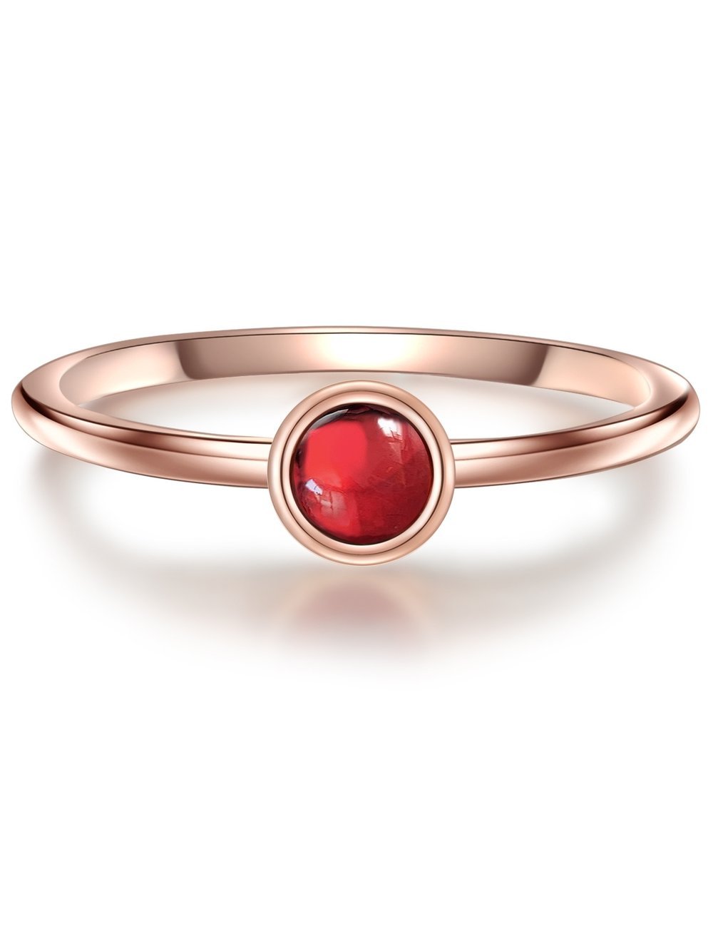 Glanzstücke München Ring Damen Sterlingsilber roségold, 60