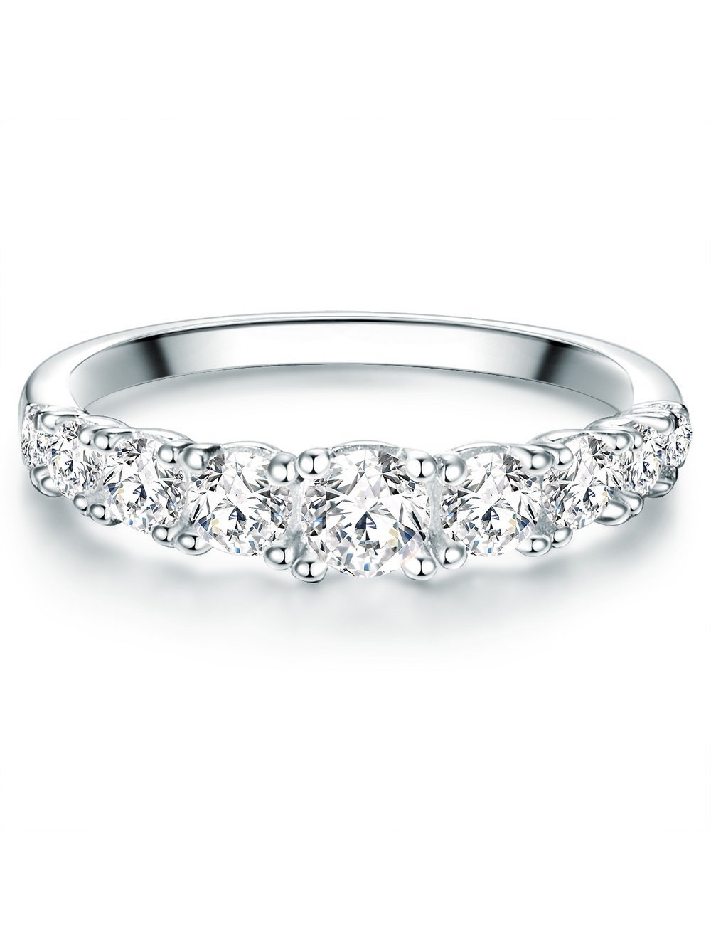 Trilani Ring Damen Sterlingsilber silber, 59