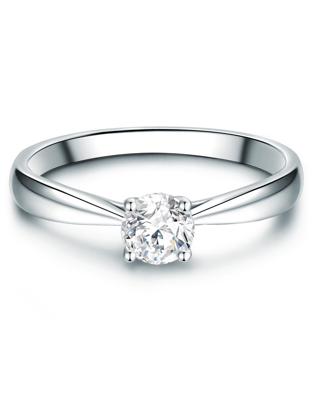 Trilani Ring Damen Sterlingsilber silber, 54