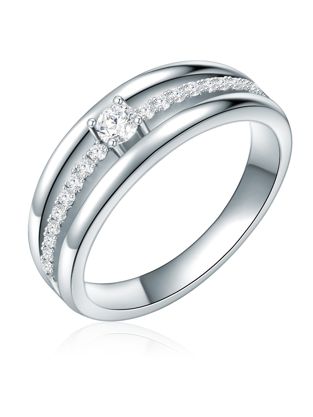 Rafaela Donata Ring Damen Sterlingsilber silber, 50