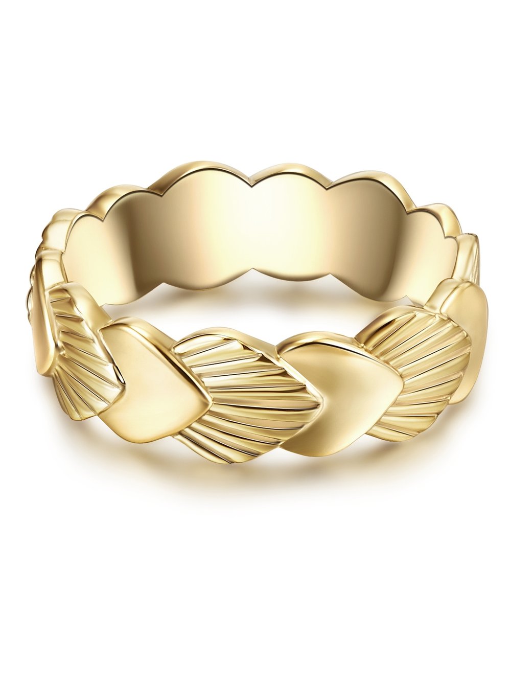 Glanzstücke München Ring Damen Sterlingsilber gold, 48