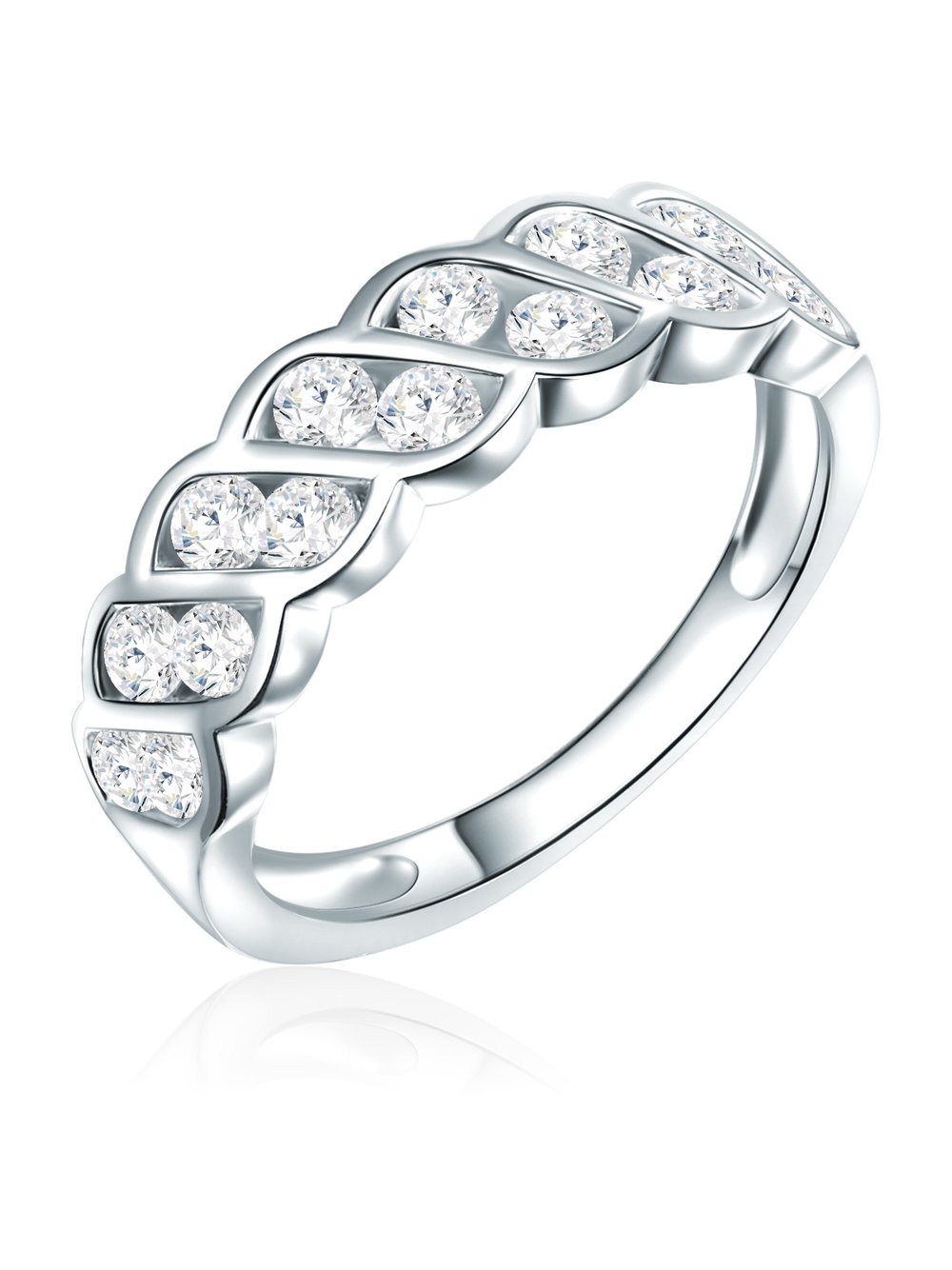 Rafaela Donata Ring Damen Sterlingsilber silber, 50