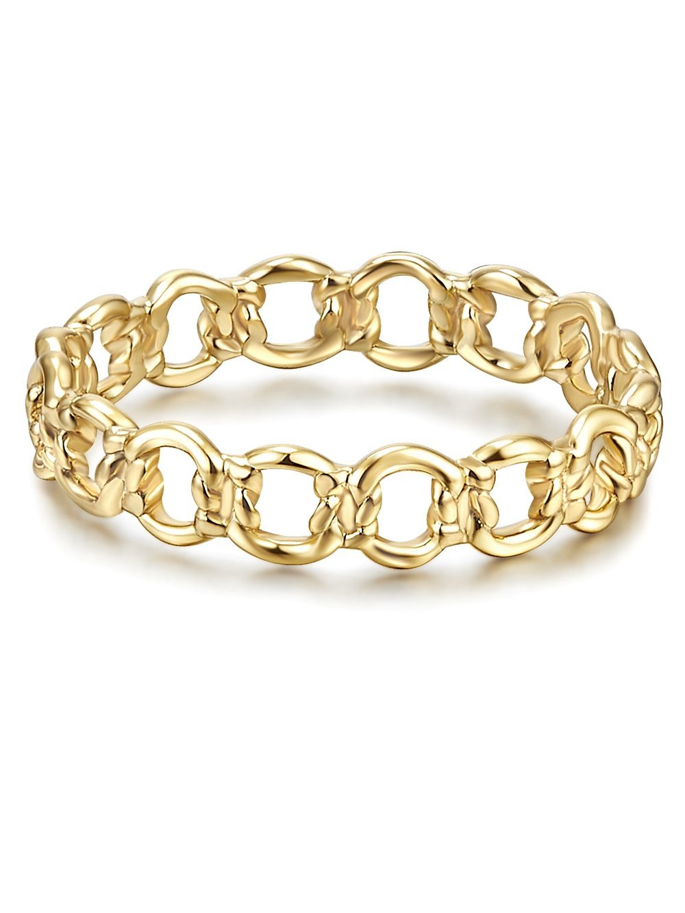 Glanzstücke München Ring Damen Sterlingsilber gold, 48