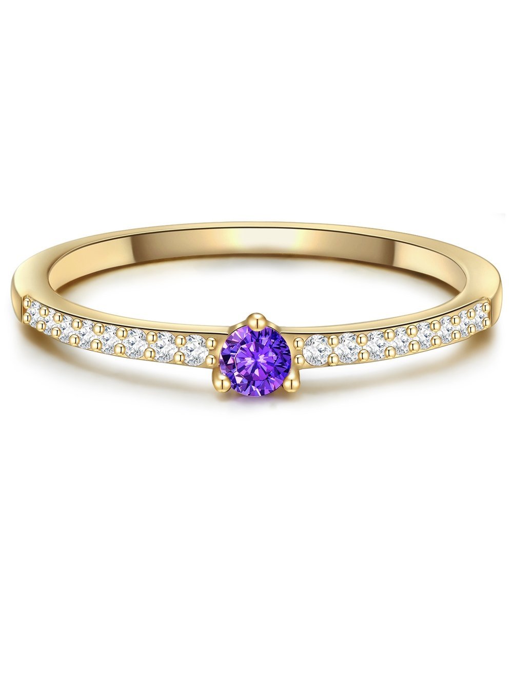 Glanzstücke München Ring Damen Sterlingsilber gold, 48